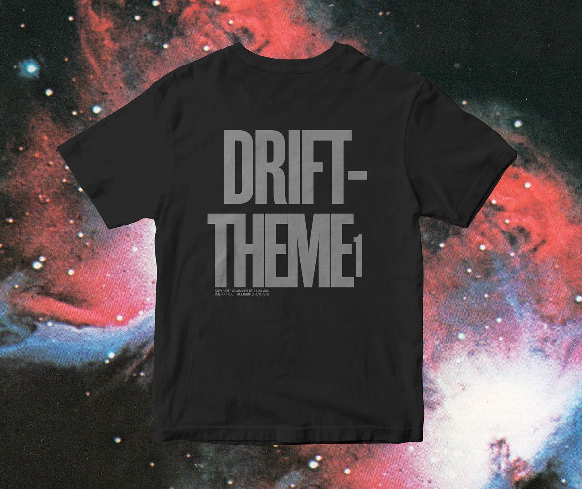 Drift Theme 1 Title Cards T-Shirt